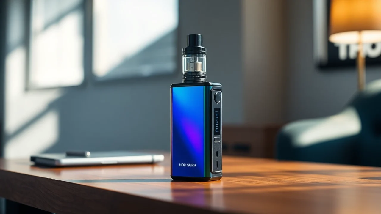 Purchase HQD Surv kaufen with a vibrant vape device showcasing bold flavors and sleek design.