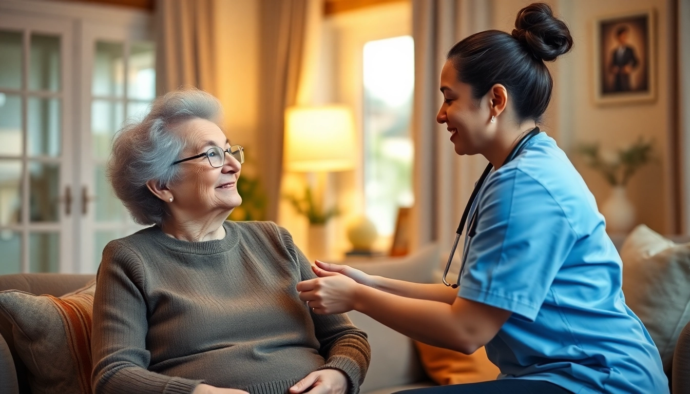 Homecare scene showcasing the Most trusted Homecare agency providing compassionate support to an elderly client.