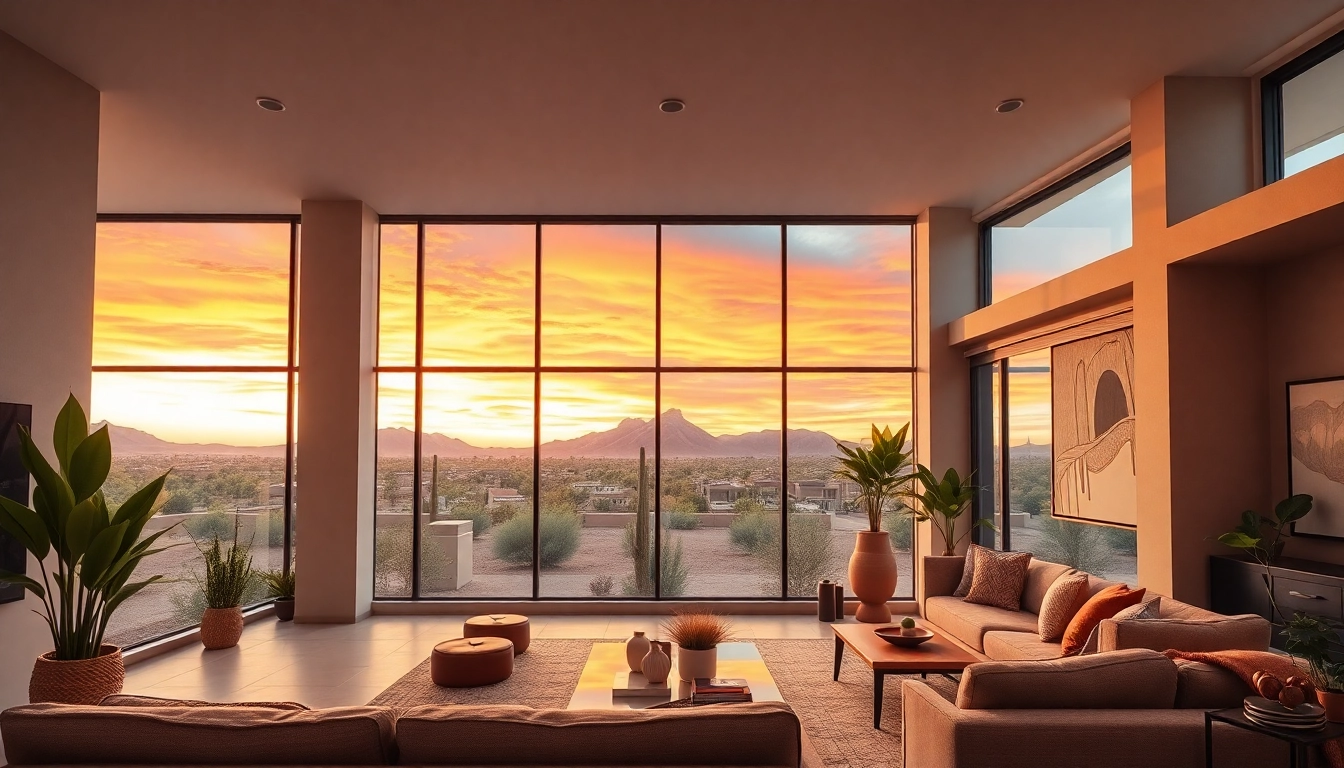 Beautiful modern apartments in El Mirage with spacious living areas and desert views.