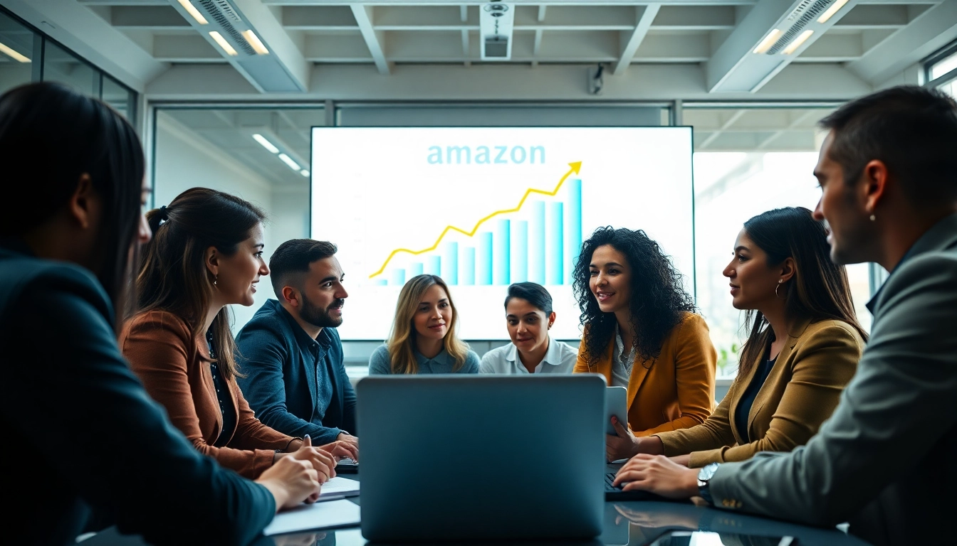 Boost your business with an Amazon growth partner in a collaborative setting.