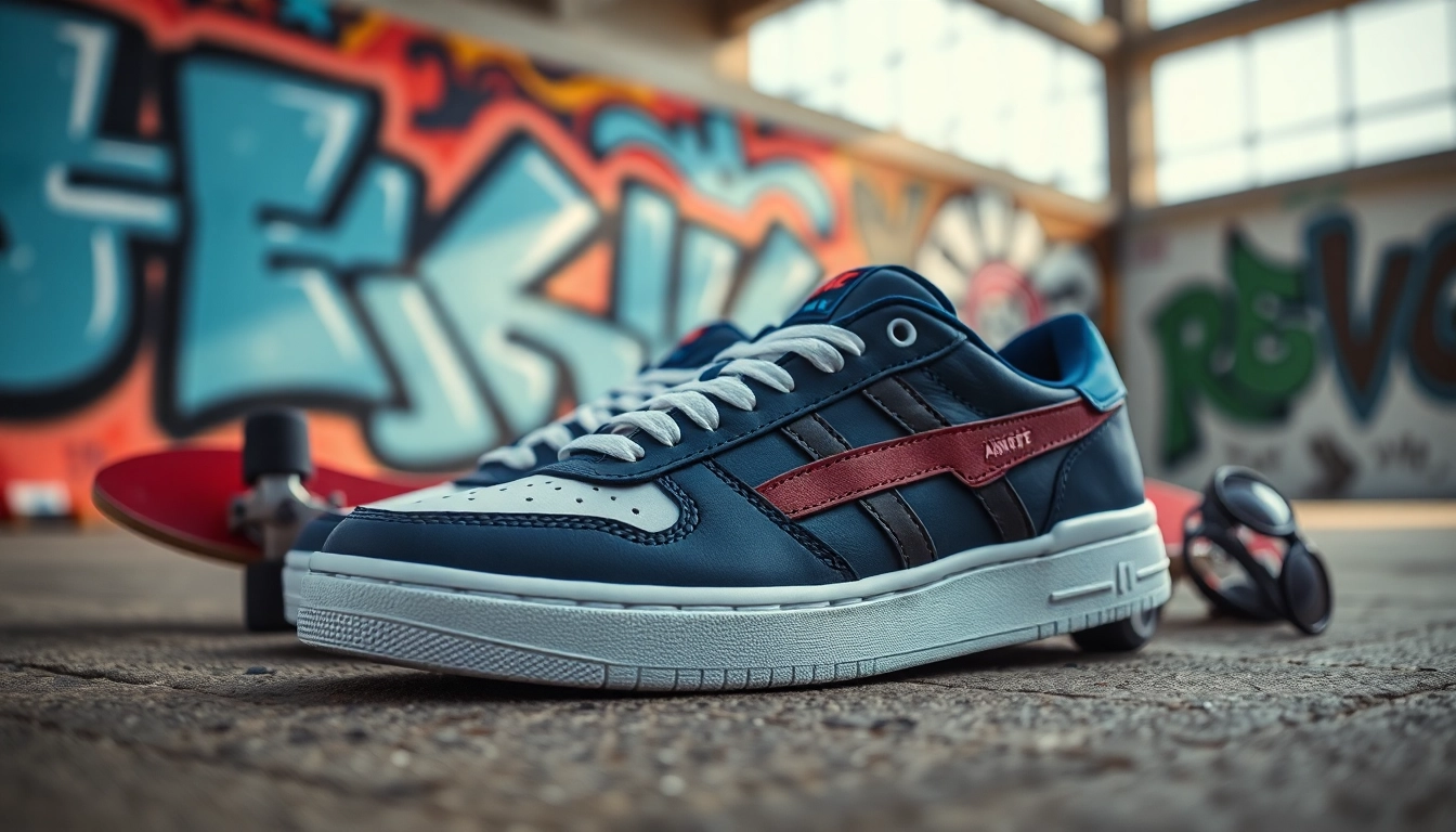 Showcase of high quality rep sneakers against a vibrant urban backdrop, highlighting craftsmanship and style.
