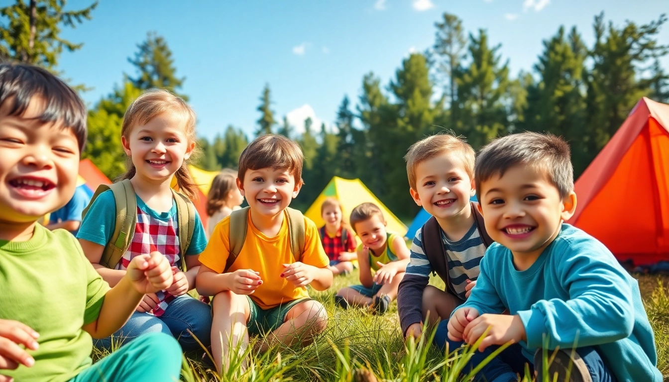 Children enjoying activities at holiday camps, showcasing engagement and fun.