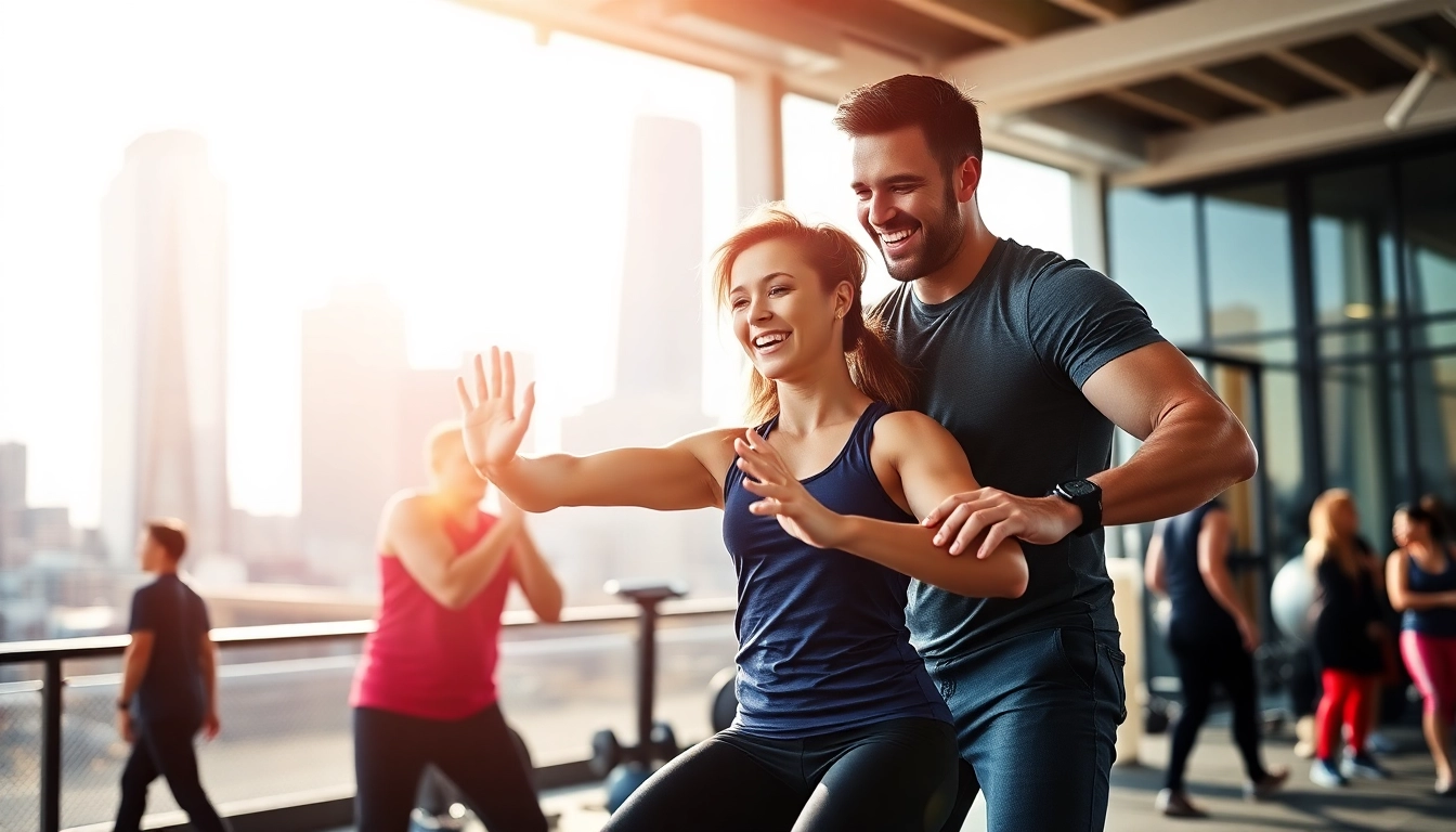 Engaging personal trainer session showcasing a Personal Trainer Downtown Jersey City in action.