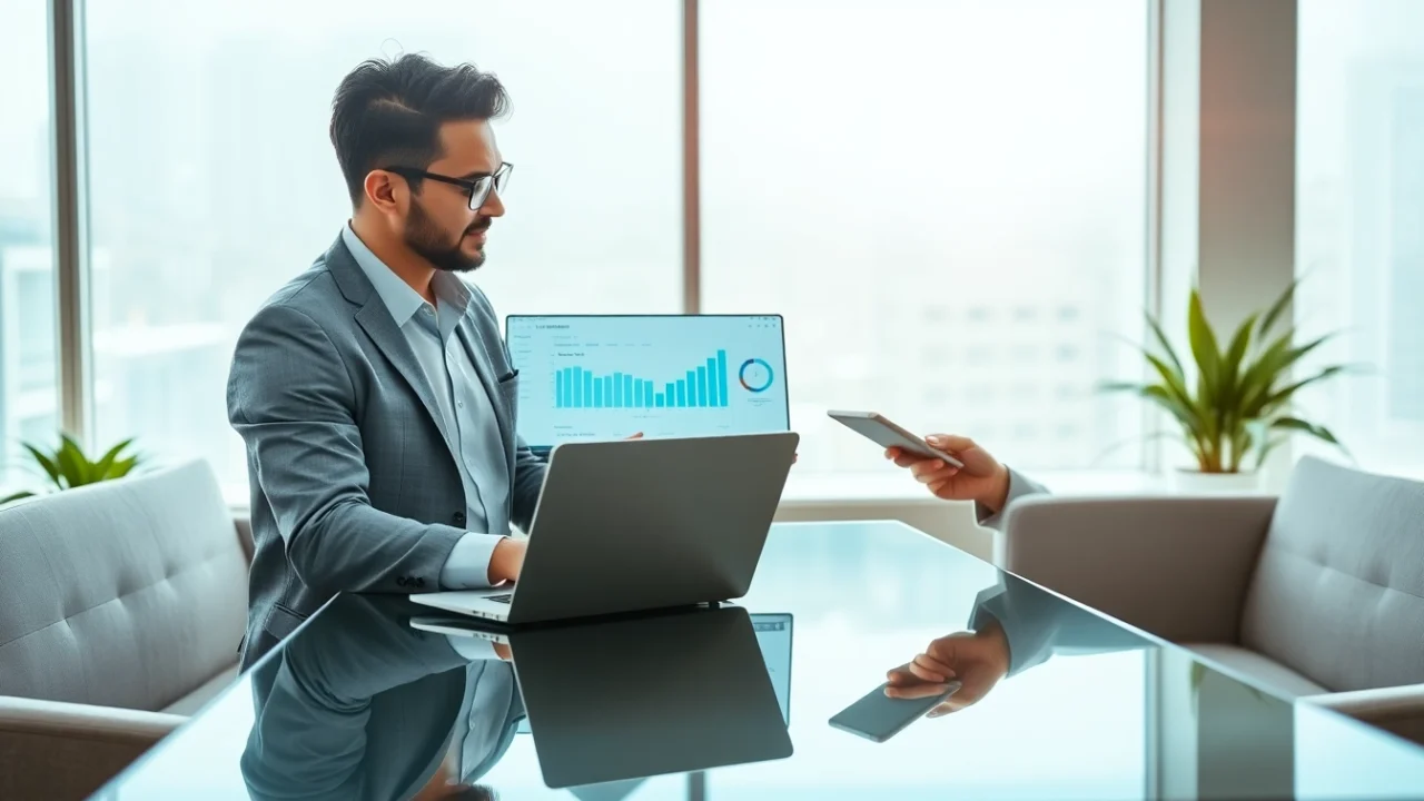 Explore the key features of the best accounts payable tools in a modern office setting.