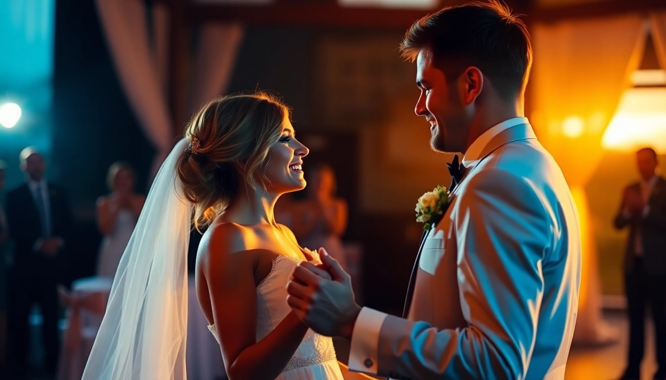 Wedding videographer in Ireland filming a couple's heartfelt moment on their wedding day.