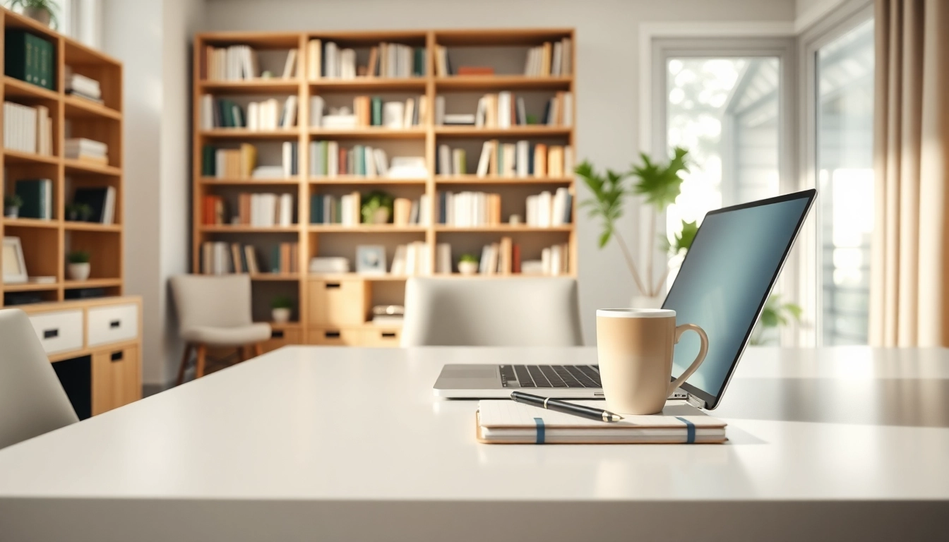 Enhance your Work From Home experience with an inviting home office setup.