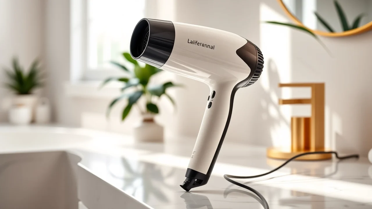 Style your hair effortlessly with the advanced Laifen hair dryer featuring Ionic technology.