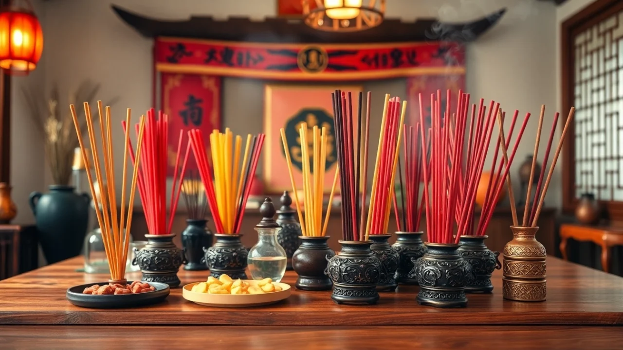 Brûler des oriental incenses avec élégance dans un décor apaisant.