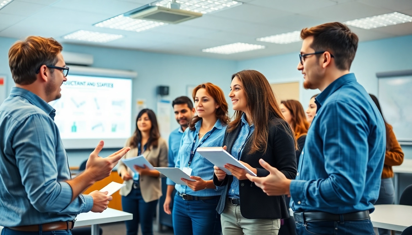Capture of a training session on the level 6 NVQ diploma in occupational health and safety - completed assignments pdf, showcasing active participation.