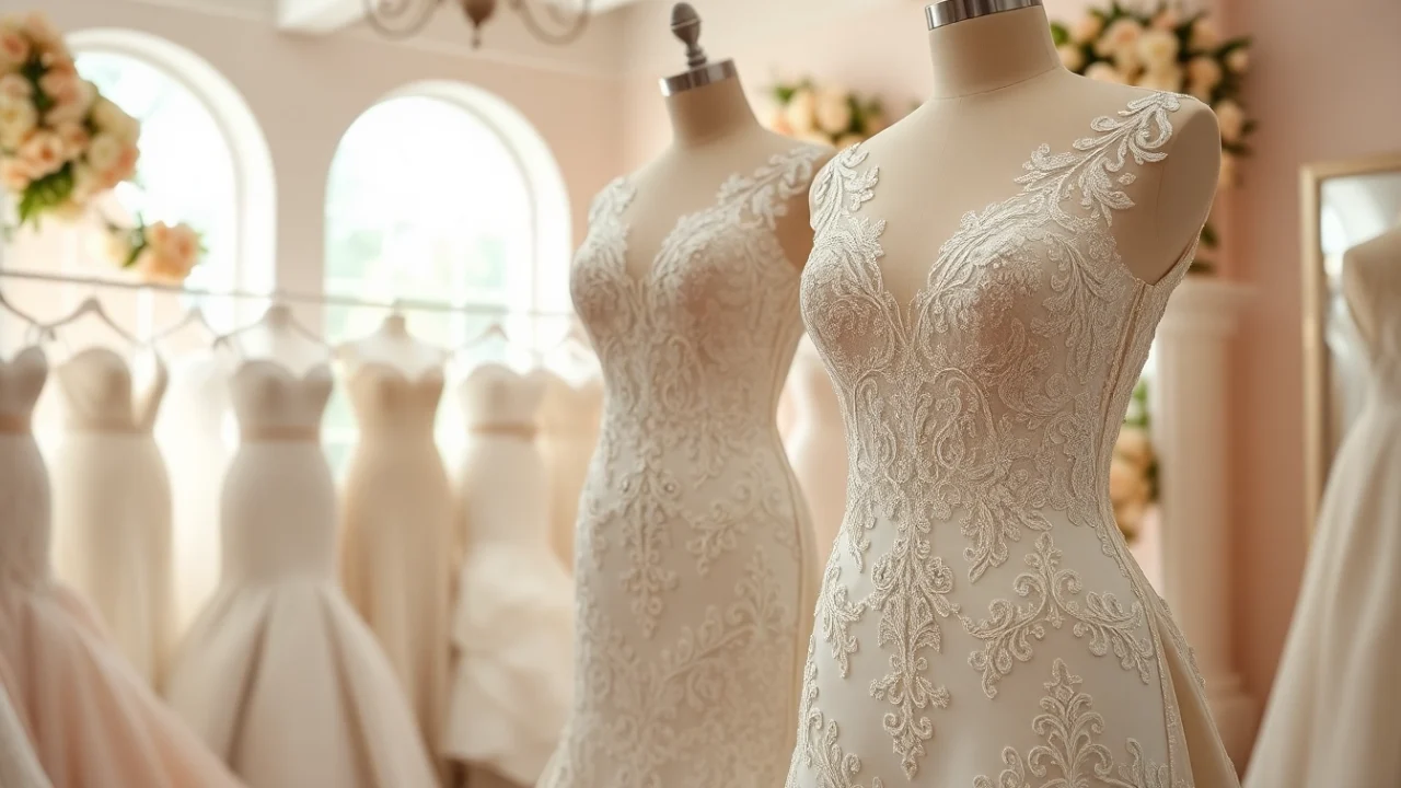 Showcase of mermaid wedding dresses featuring intricate designs to inspire brides-to-be.