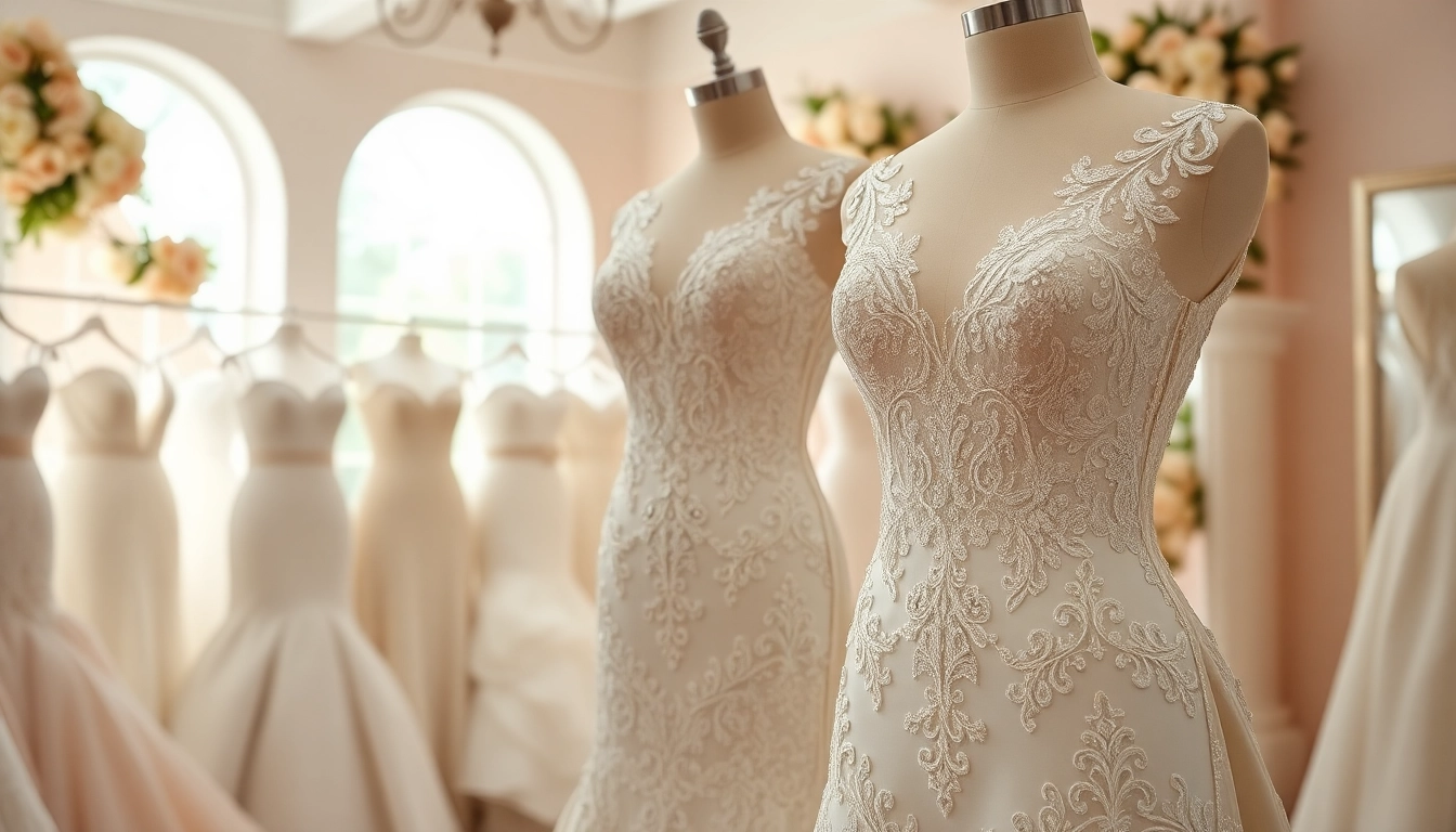 Showcase of mermaid wedding dresses featuring intricate designs to inspire brides-to-be.