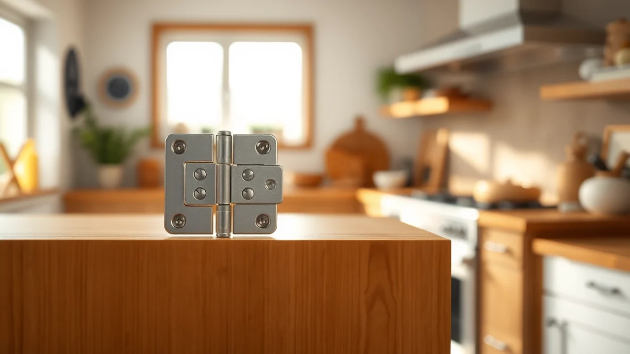 Cabinet Hinge Manufacturers showcase high-quality hinges in a professional kitchen setup.