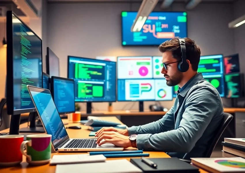Enhance your web experience at https://cedric-riley.metadesigndemos.com with a professional web developer in action.