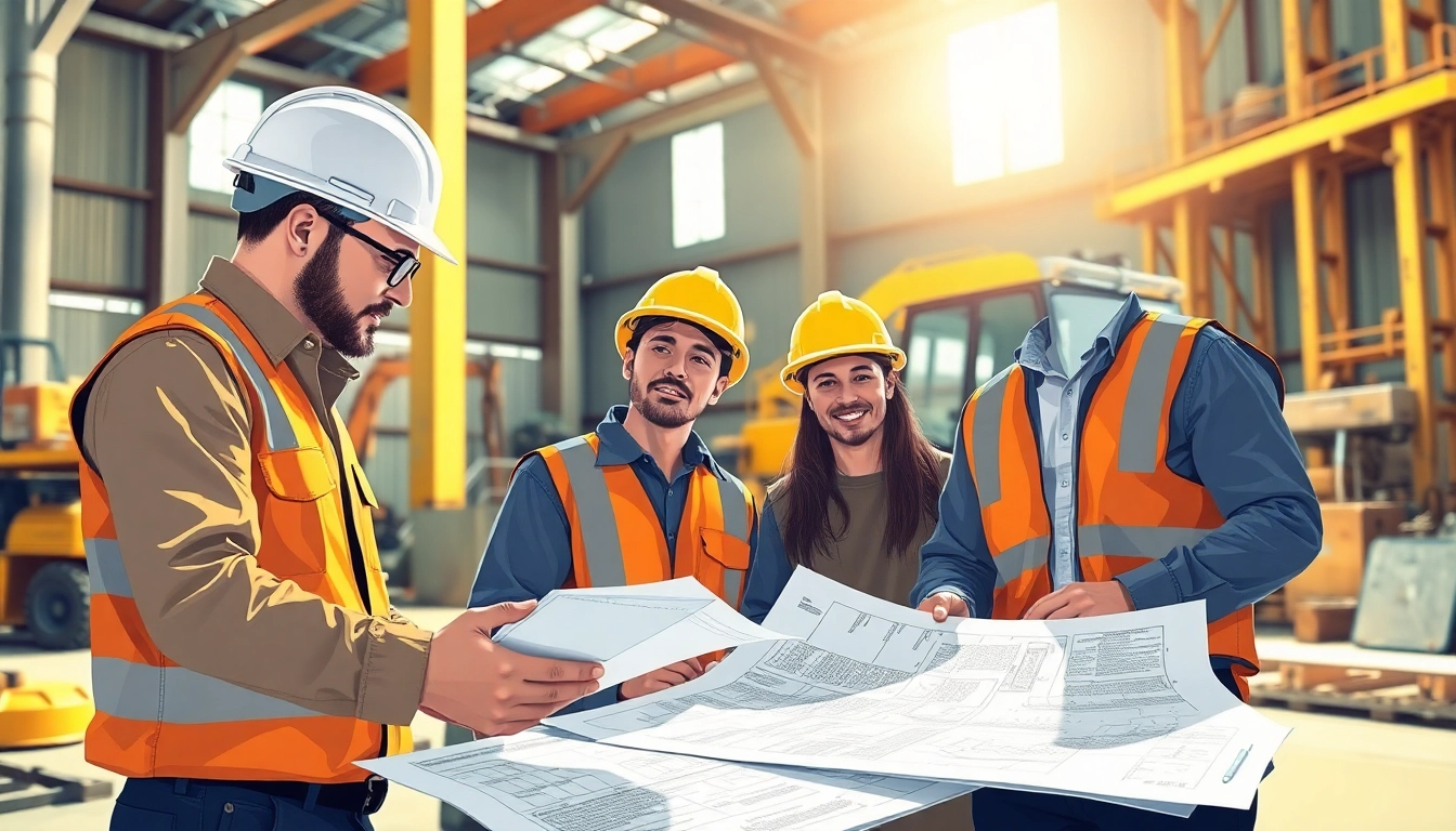 Analyze NVQ level 6 construction site management questions and answers pdf with a professional team at a construction site.