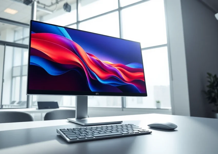 Buy Apple Pro Display with vibrant Retina 6K display in a modern office setting.