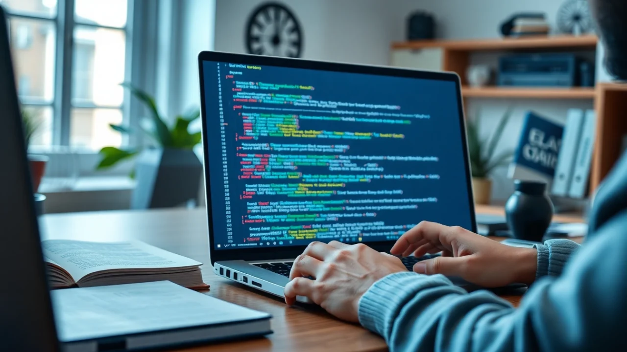 Illustration showing php enum extends in a professional coding environment.