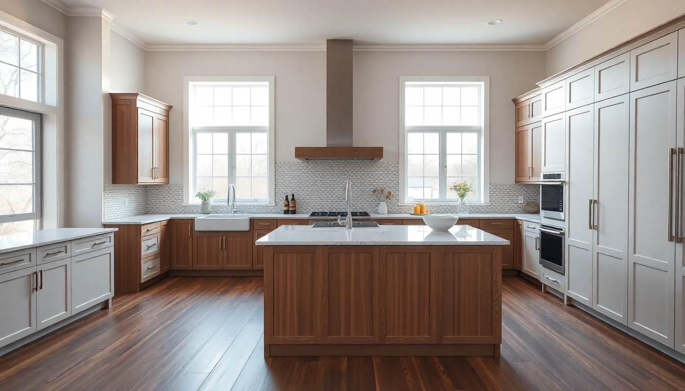 Transforming a kitchen remodel Franklin TN with modern elegance and bright design elements.