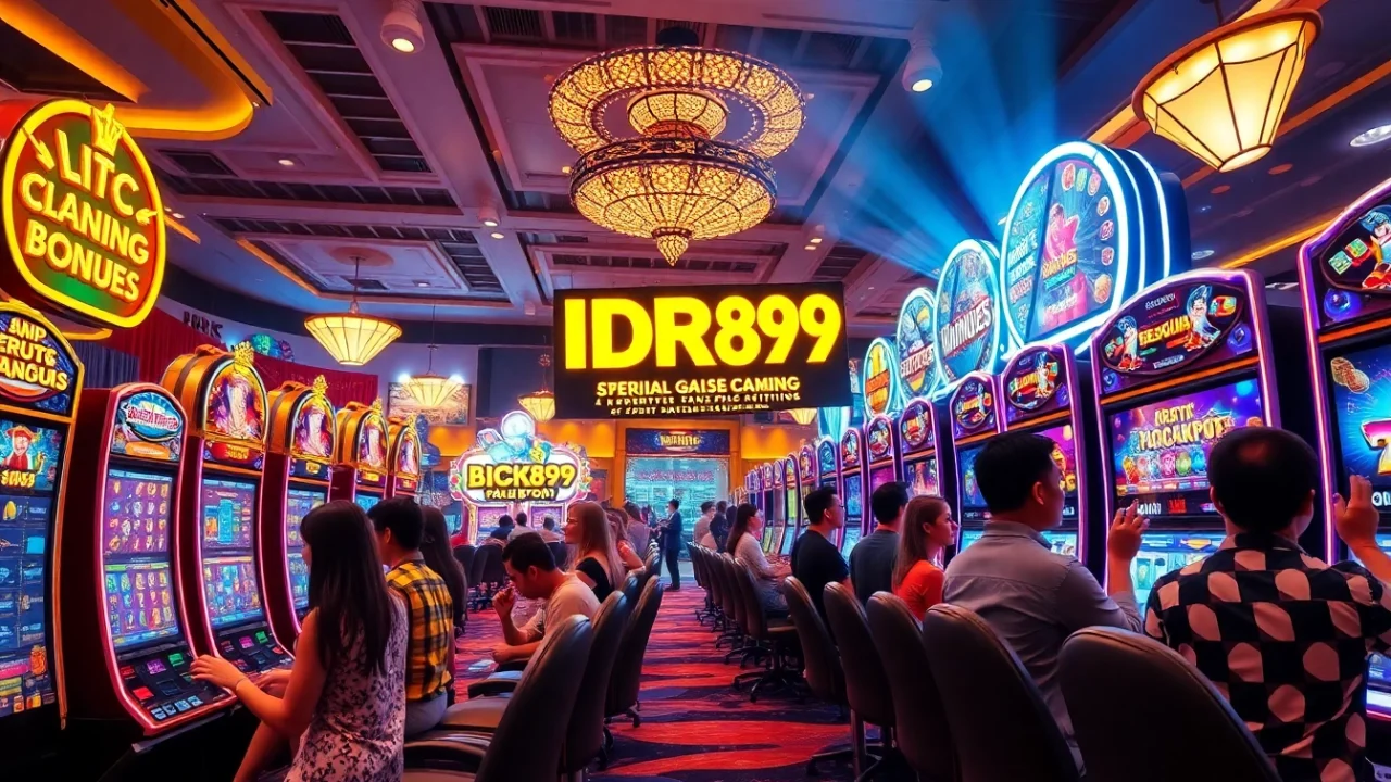 Menangkan permainan di IDR89 dengan pengalaman judi slot yang mendebarkan dan peluang besar.