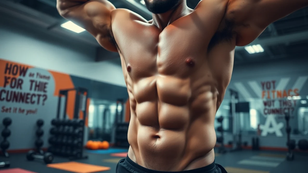 Train voor Sixpackbuikspieren met intense buikspieroefeningen voor zichtbare resultaten.