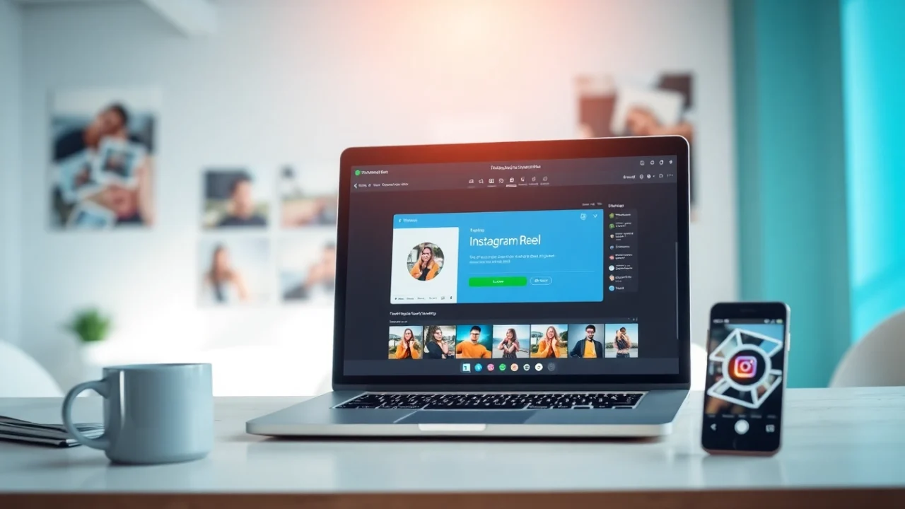 Download Instagram reel downloader, a modern tool for saving Instagram Reels videos effortlessly.