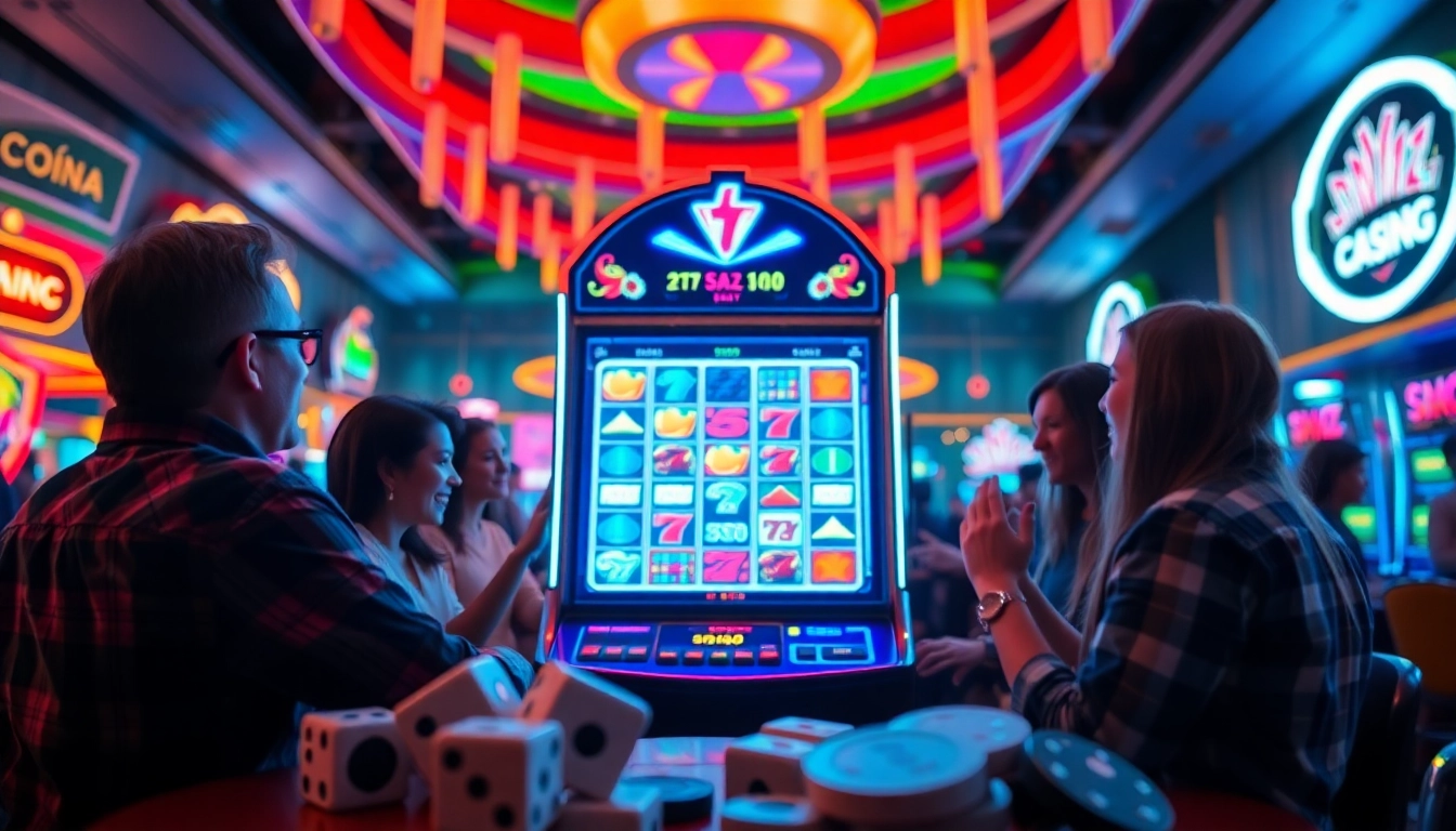 Experience the excitement of pgslot gaming with vibrant casino action and lively players.