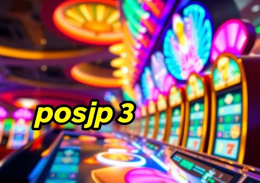 Rasakan sensasi permainan pada mesin slots posjp33 slot yang memukau di kasino mewah.