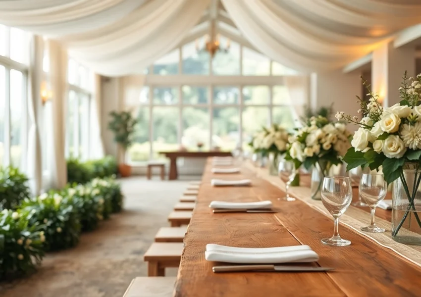 Gathering at le lieu with elegant decorations and ambient lighting, perfect for special events.