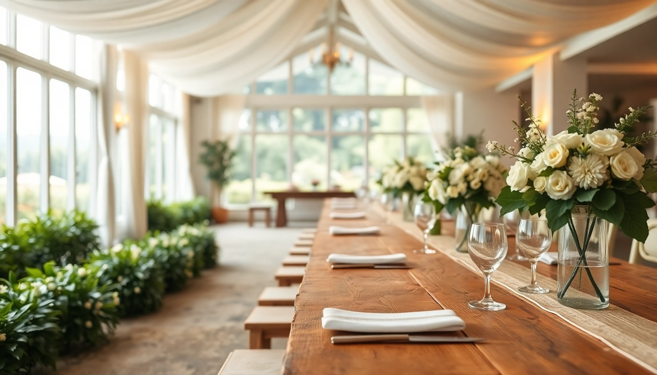 Gathering at le lieu with elegant decorations and ambient lighting, perfect for special events.