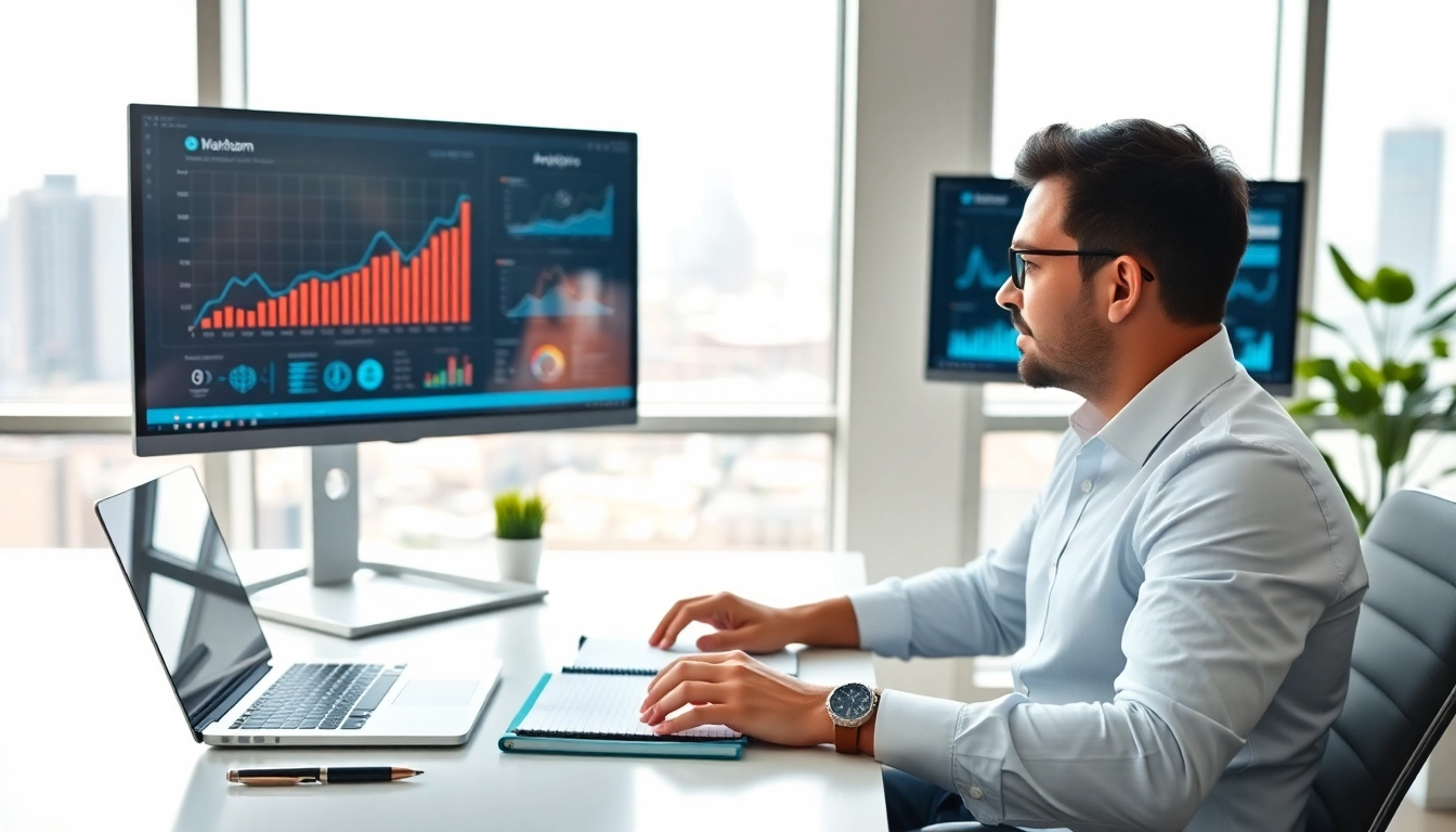 Delivering IT Services Markham through expert consultation and analytics in a modern office.