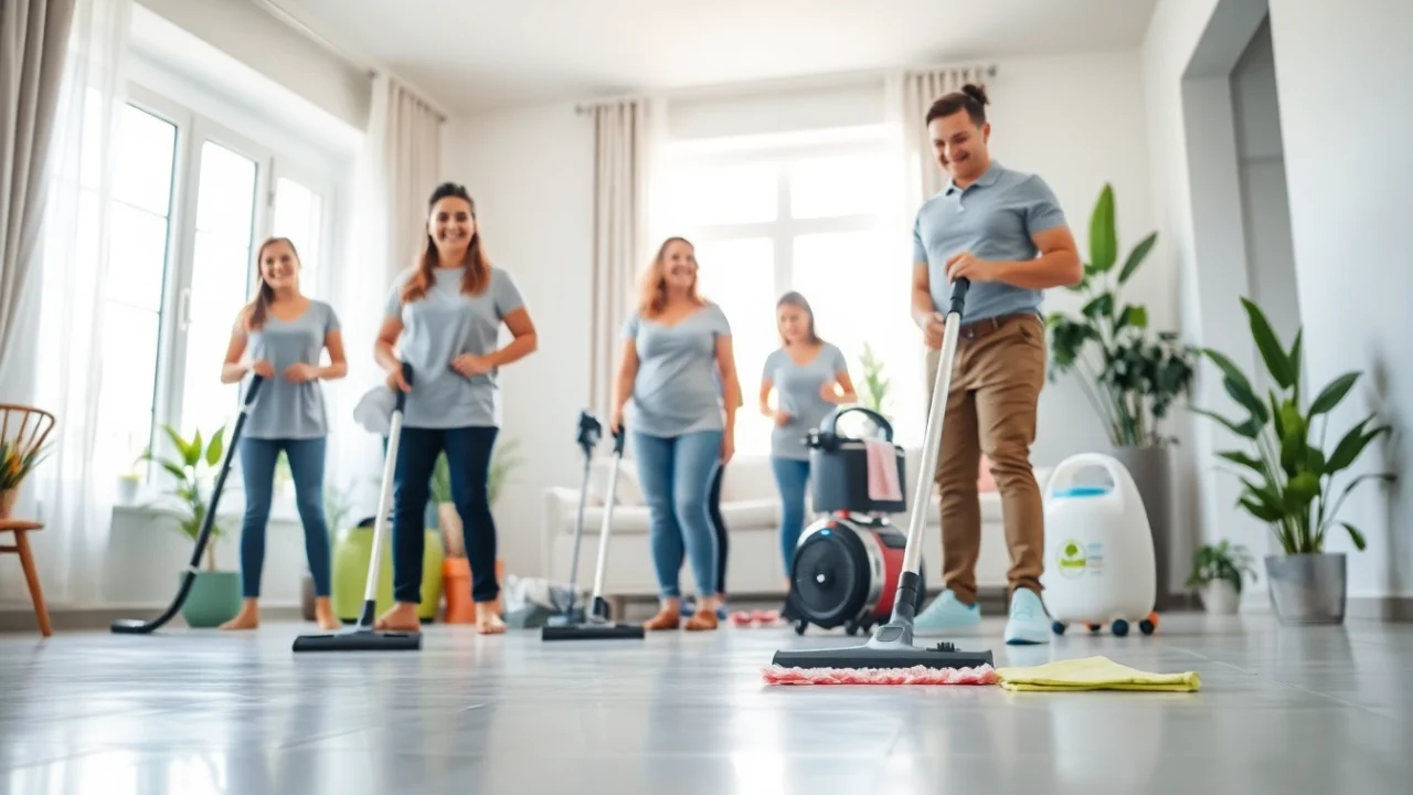 Enhance your home with professional residential cleaning services in a sparkling clean environment.