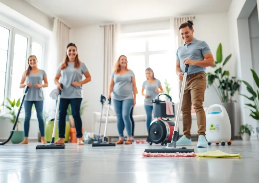 Enhance your home with professional residential cleaning services in a sparkling clean environment.