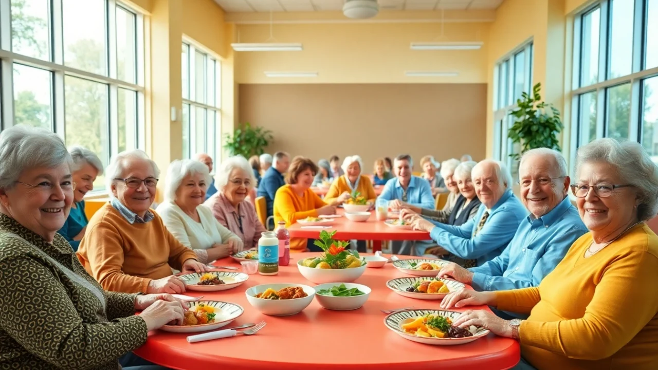 Enjoy a delightful meal at the henderson nv senior center menu with vibrant settings and diverse meals.