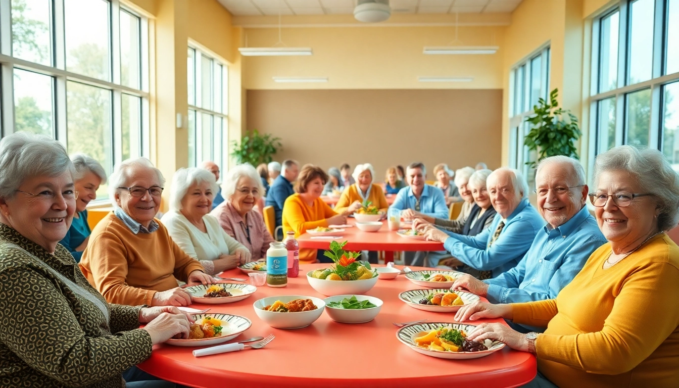 Enjoy a delightful meal at the henderson nv senior center menu with vibrant settings and diverse meals.